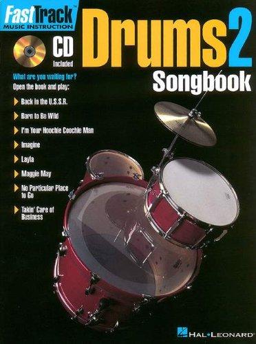 Fast Track Drums 2 Songbook One Book/Cd (Fasttrack Series)