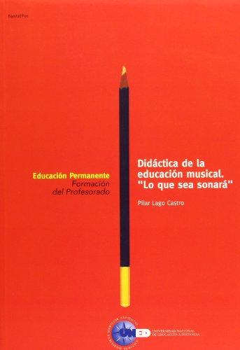 Didáctica de la educación musical "Lo que sea sonará" (EDUCACIÓN PERMANENTE)