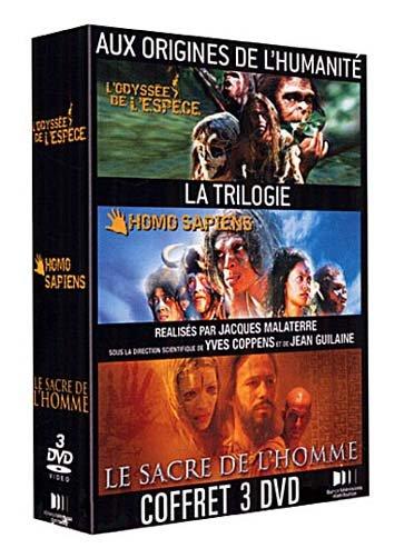 Coffret aux origines de l'humanité : l'odyssée de l'espece ; homo sapiens ; le sacre de l'homme [FR Import]