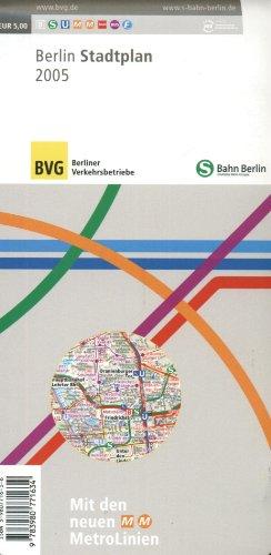 BVG + S-Bahn Berlin Stadtplan