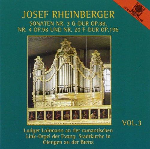 Orgelwerke Vol. 3 (gespielt an der Link-Orgel der Evangelischen Stadtkirche in Giengen)