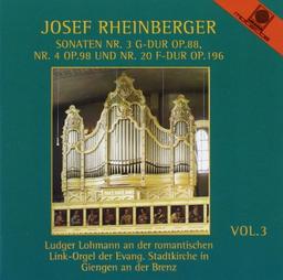 Orgelwerke Vol. 3 (gespielt an der Link-Orgel der Evangelischen Stadtkirche in Giengen)