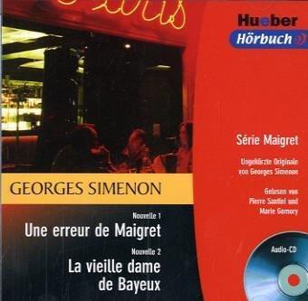 Une erreur de Maigret / La vieille dame de Bayeux. Serie Maigret.