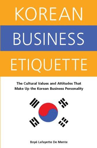 Korean Business Etiquette: The Cultural Values and Attitudes That Make Up the Korean Business Personality