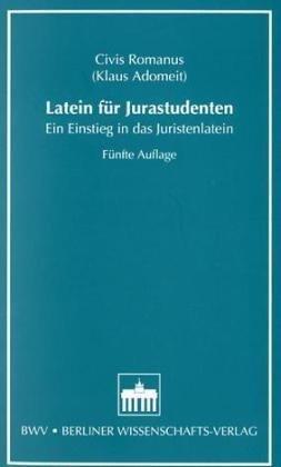 Latein für Jurastudenten