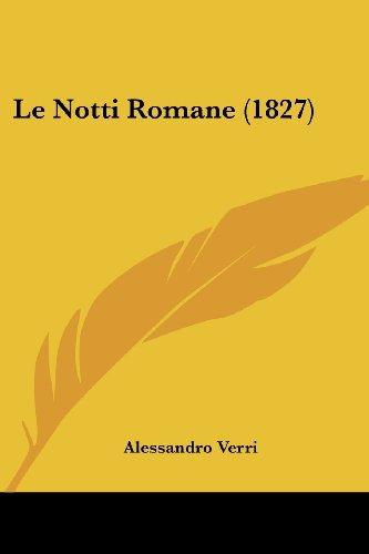 Le Notti Romane (1827)