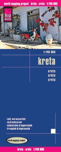 Reise Know-How Landkarte Kreta (1:140.000): world mapping project