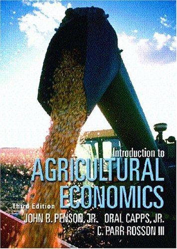 Introduction to Agricultural Economics