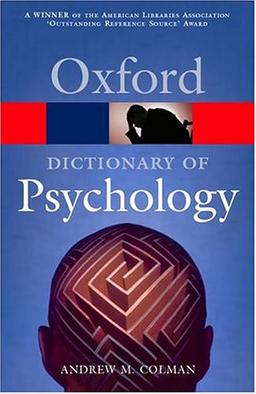 Oxford Dictionary of Psychology (Oxford Paperback Reference)