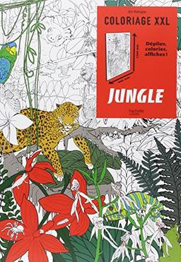 Coloriage XXL : jungle