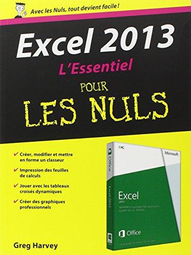 Excel 2013 : l'essentiel pour les nuls