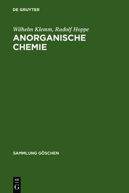 Anorganische Chemie (Sammlung Gaschen)