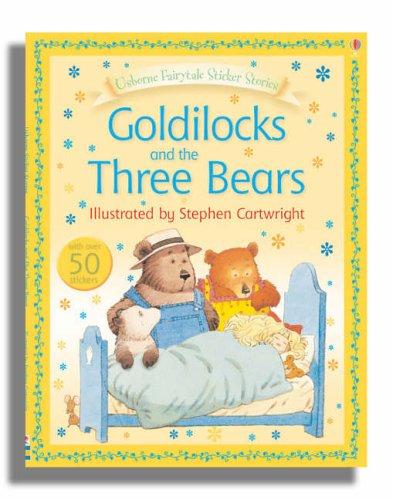 Usborne Fairytale Sticker Stories Goldilocks And The Three Bears