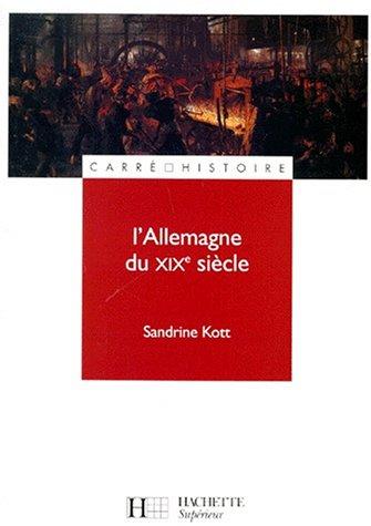 L'Allemagne du XIXe siècle