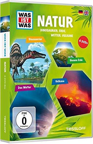 Was ist Was: Natur - Dinos, Erde, Wetter, Vulkane [4 DVDs]