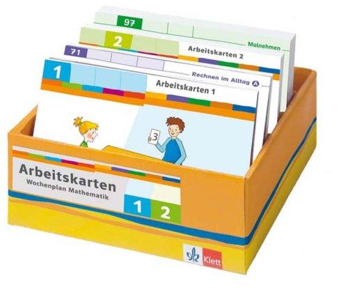 Wochenplan Mathematik. Arbeitskarten 1/2: Baden-Württemberg, Berlin, Brandenburg, Bremen, Hamburg, Hessen, Mecklenburg-Vorpommern, Niedersachsen, ... Sachsen, Sachsen-Anhalt, Schleswig-Holstein