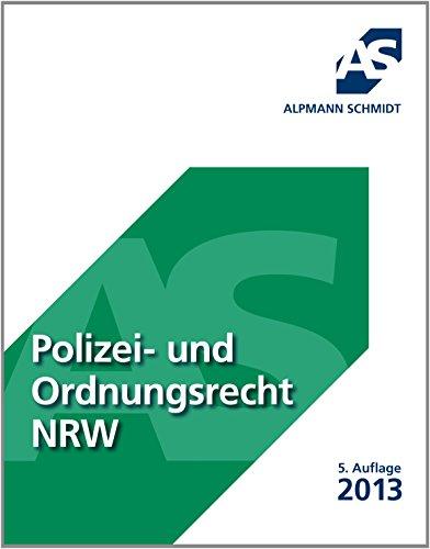 Polizei- und Ordnungsrecht NRW