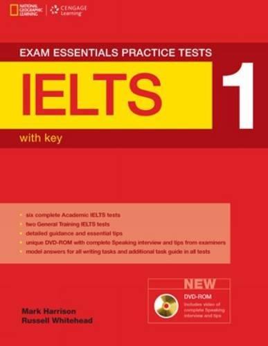 Harrison, M: Exam Essentials: IELTS Practice Test 1 w/key + (Exam Essentials: Ielts Practice Tests)