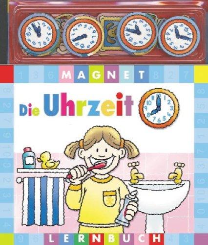 Die Uhrzeit: Magnet-Lernbuch