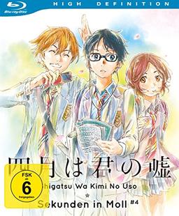 Shigatsu Wa Kimi No Uso - Sekunden in Moll Vol. 4 Ep. 17-22 (inkl. Notenblätter) [Blu-ray]