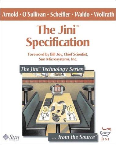 The Jini Specification (Jini Series)