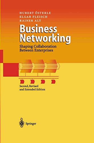 Business Networking: Shaping Collaboration Between Enterprises