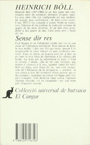 Sense dir res (El Cangur)