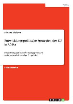 Entwicklungspolitische Strategien der EU in Afrika: Beleuchtung der EU-Entwicklungspolitik aus sozial-konstruktivistischer Perspektive