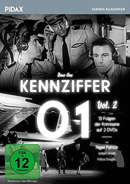 Kennziffer 01, Vol. 2 (Zero One) / Weitere 13 Folgen der Kultserie (Pidax Serien-Klassiker) [2 DVDs]