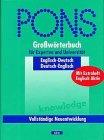 PONS Großwörterbuch, Collins Englisch