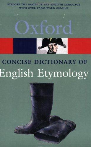 The Concise Oxford Dictionary of English Etymology (Diccionarios)