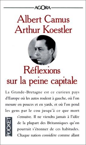 REFLEXIONS SUR LA PEINE CAPITALE (Agora)