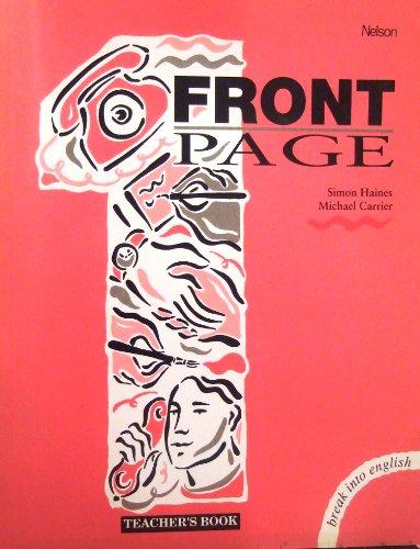 Teachers' Book (Bk. 1) (Front page)