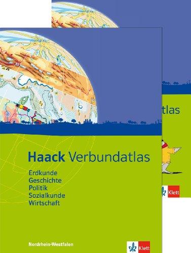 Haack Verbundatlas. Mit Arbeitsheft Kartenlesen. Sekundarstufe I. Ausgabe für Nordrhein-Westfalen