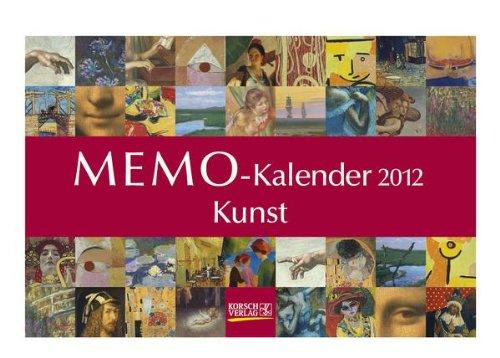 Kunst 2012 Memo-.Kalender