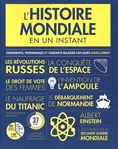 L'histoire mondiale en un instant : événements, personnages et courants majeurs expliqués visuellement