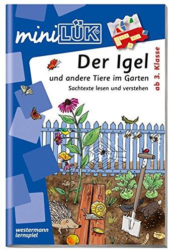 miniLÜK: Igel und andere Tiere im Garten