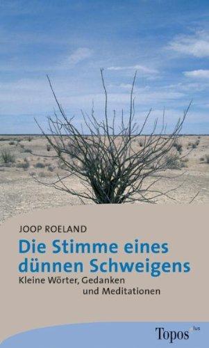 Die Stimme eines dünnen Schweigens: Kleine Wörter, Gedanken und Meditationen