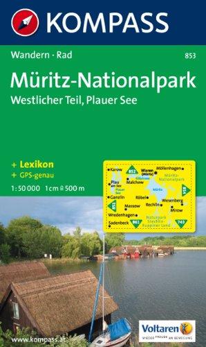 Müritz Nationalpark, Westlicher Teil: 1:50.000. Wanderkarte mit Kurzführer und Radwegen. GPS-geeignet