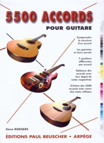 Partition : 5500 accords pour guitare