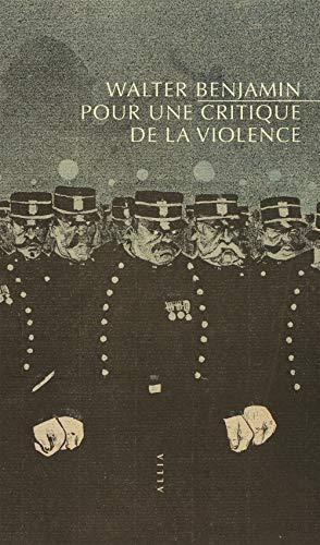 Pour une critique de la violence