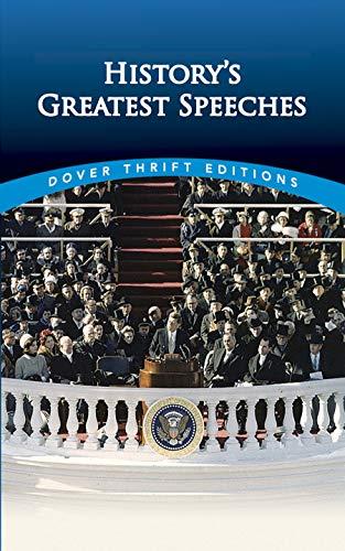 History's Greatest Speeches (Dover Thrift Editions)