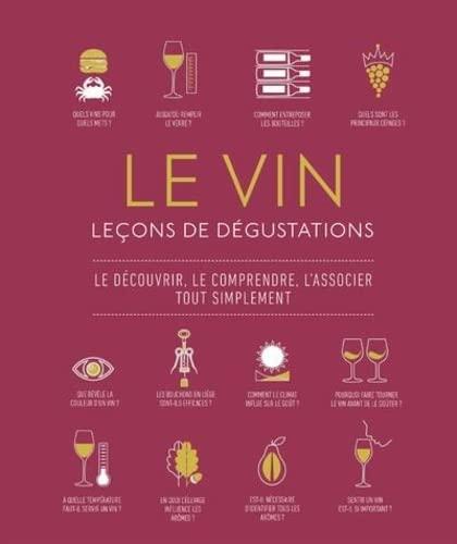 Le vin : leçons de dégustation : le découvrir, le comprendre, l'associer tout simplement