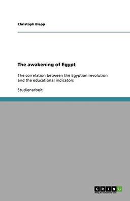 The awakening of Egypt: The correlation between the Egyptian revolution and the educational indicators