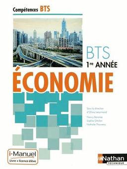 Economie BTS 1re année : i-manuel, livre + licence élève