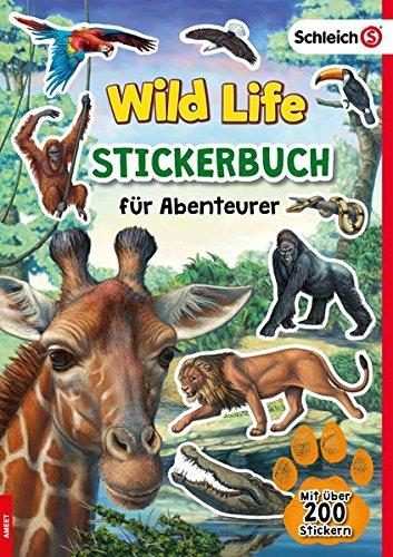 SCHLEICH® Wild Life™ Stickerbuch für Abenteurer