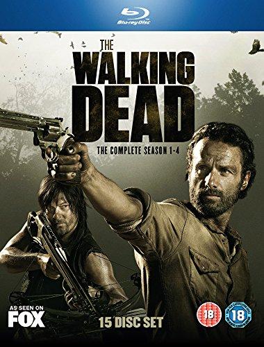 The Walking Dead: Season 1-4 [15 Blu-rays] [UK Import]