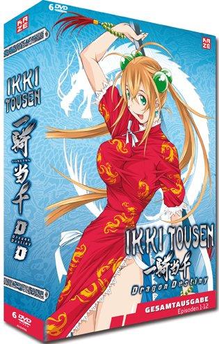 Ikki Tousen: Dragon Destiny - Gesamtausgabe, Episoden 1-12 [4 DVDs]