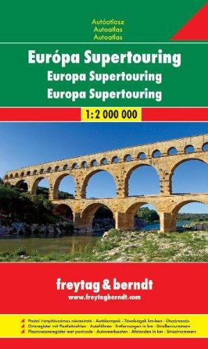 Europa Supertouring Autoatlas. 1:2 000 000.