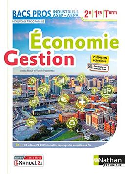 Economie, gestion, bacs pros industriels, ASSP-AEPA, 2e, 1re, terminale